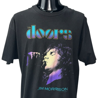THE DOORS 90s JIM MORRISON / DANCE ON FIRE T-Shirt Size XL
