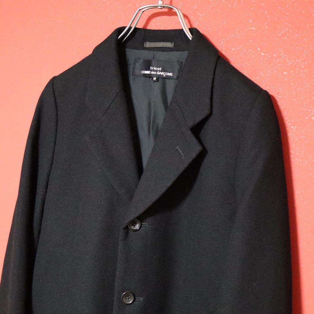 Comme des Garcons tricot 91AW Cropped Wool Box Coat Size M