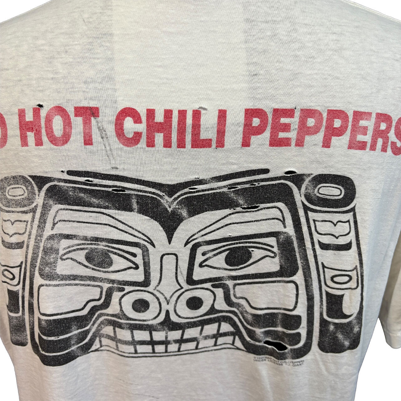 RED HOT CHILI PEPPERS T-Shirt Red Size L