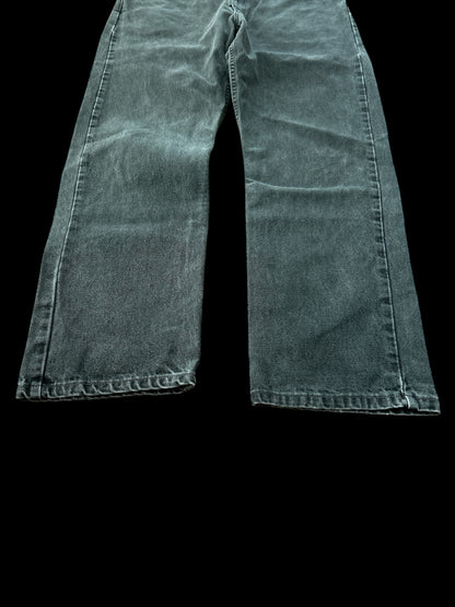 Levi's 505 Black Denim Jeans USA Made Big Size 38