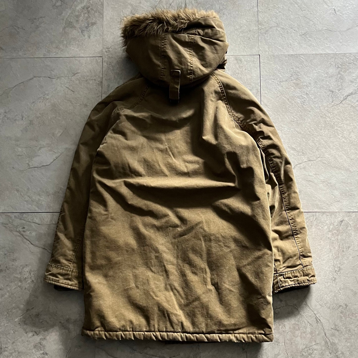 Johnbull Brown Fur Jacket Size F