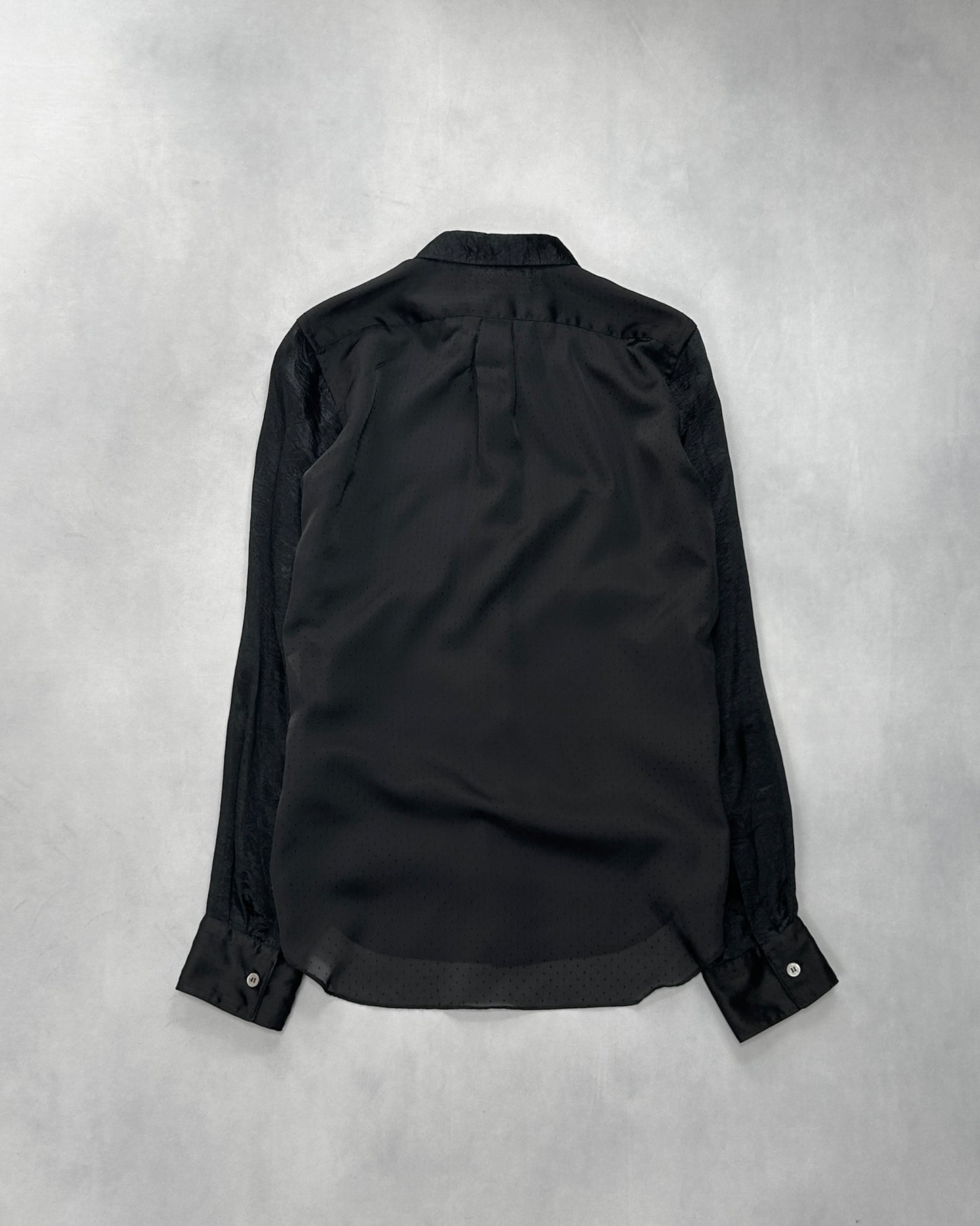 NOZOMI ISHIGURO Haute Couture Dot Tulle Shirt Size FREE