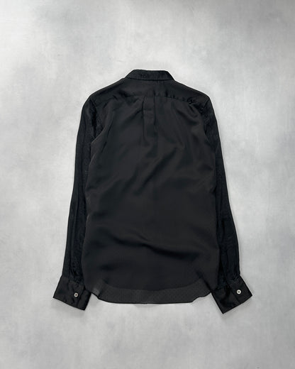 NOZOMI ISHIGURO Haute Couture Dot Tulle Shirt Size FREE