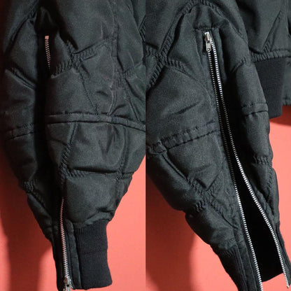 Toga Pulla 24AW Black Quilted Short Down Jacket Size S
