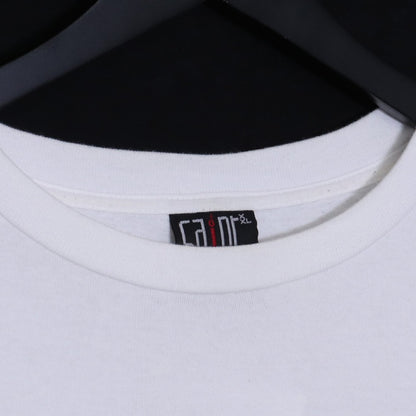 SAINT MICHAEL 24SS Ribbon Saint T-Shirt White Size XXL