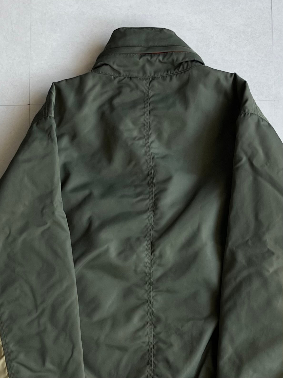 Vintage Green Tech Nylon Jacket Size XL