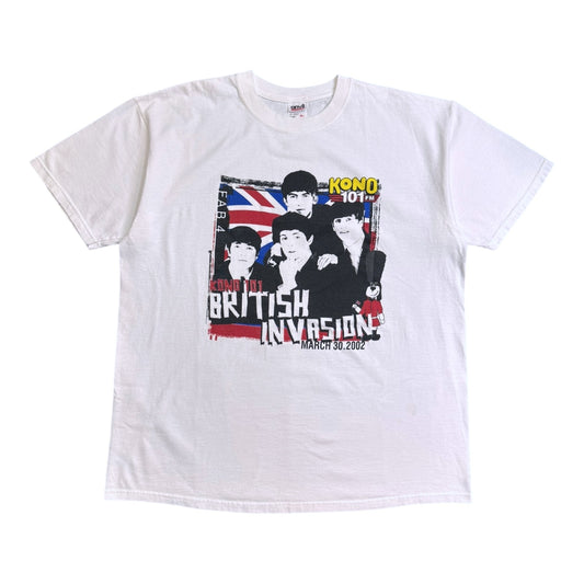 KONO 101 FM BRITISH INVASION T-Shirt Size XL