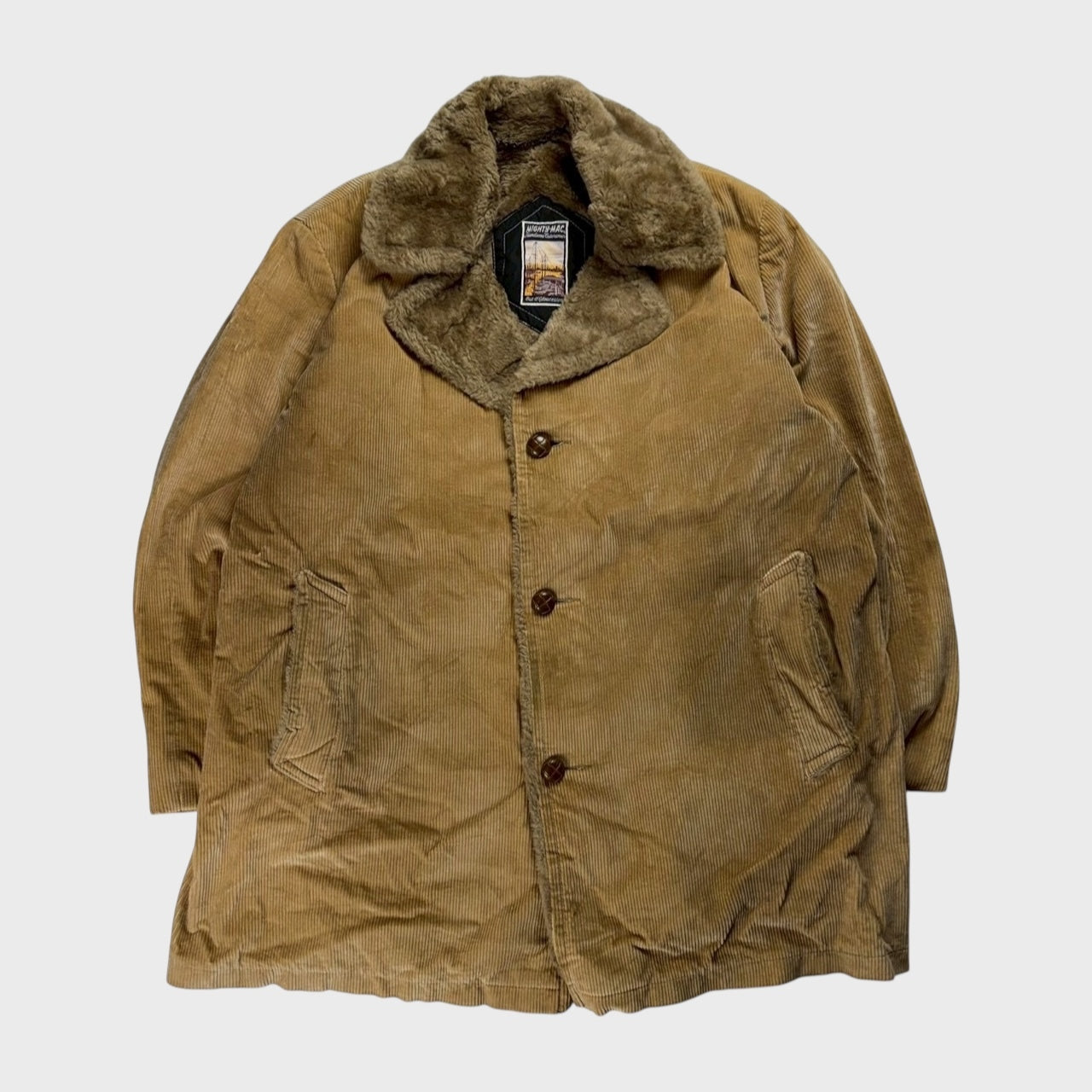MIGHTY-MAC Coat Brown Size 2XL