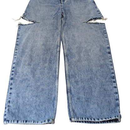 Maison Margiela 23SS Slash Detail Washed Denim Pants Size 36