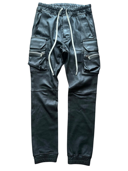 rick owens AW21 Lamb Skin Stretch Mastodon Cargo Pants