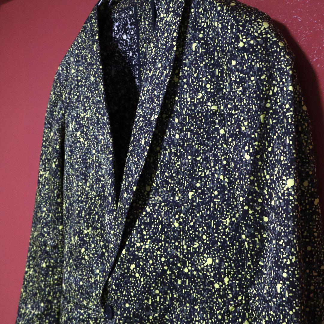 JOHN LAWRENCE SULLIVAN Yellow Pop Dot Pattern Jacket Size XS