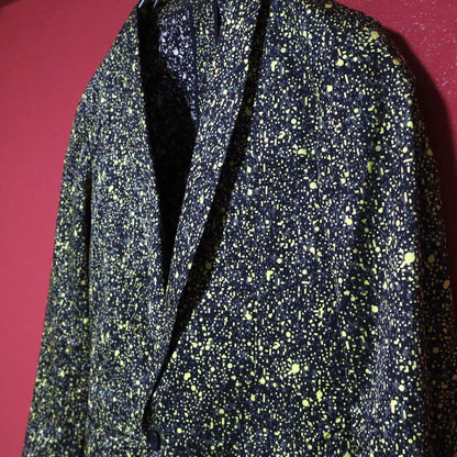 JOHN LAWRENCE SULLIVAN Yellow Pop Dot Pattern Jacket Size XS
