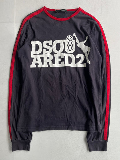 Dsquared2 Black Cotton Long Sleeve Shirt Size XS
