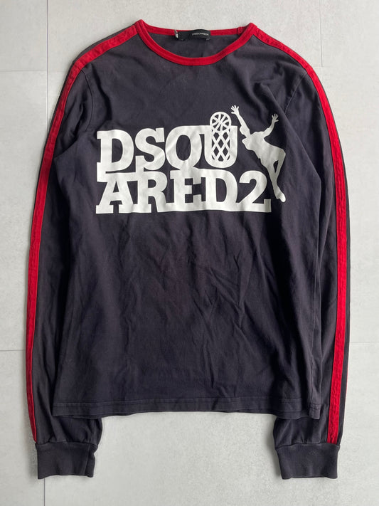 Dsquared2 Black Cotton Long Sleeve Shirt Size XS