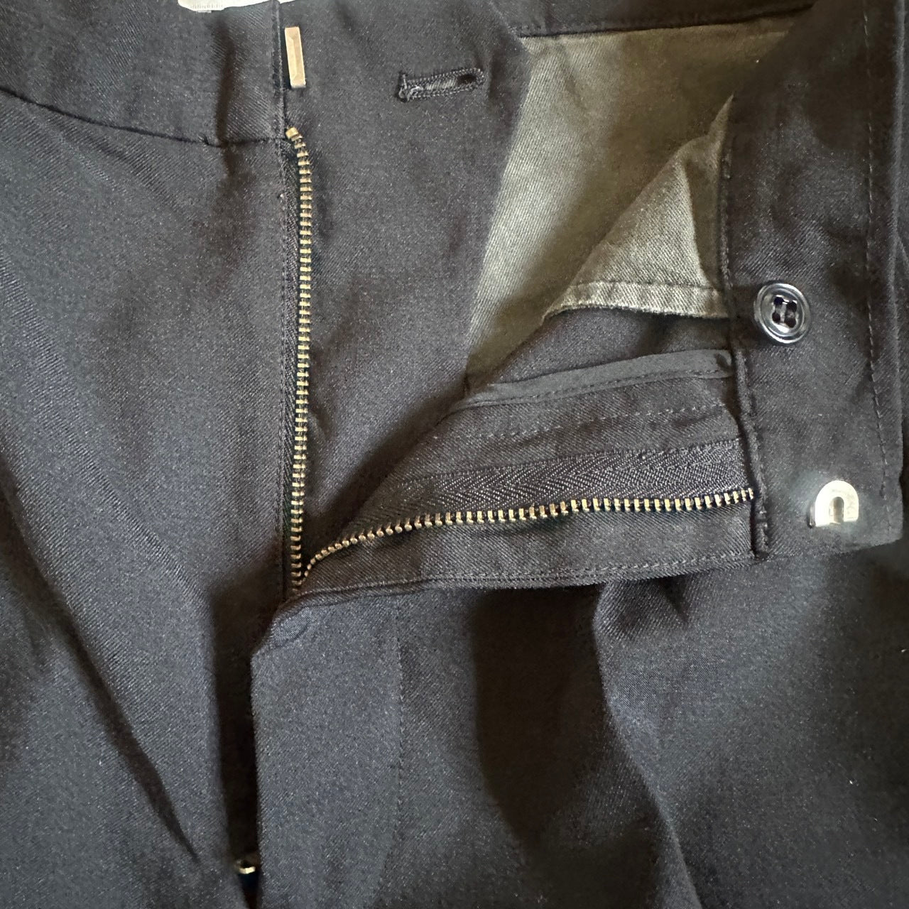 TOGA ARCHIVES Pleated Polyester Twill Shorts Black