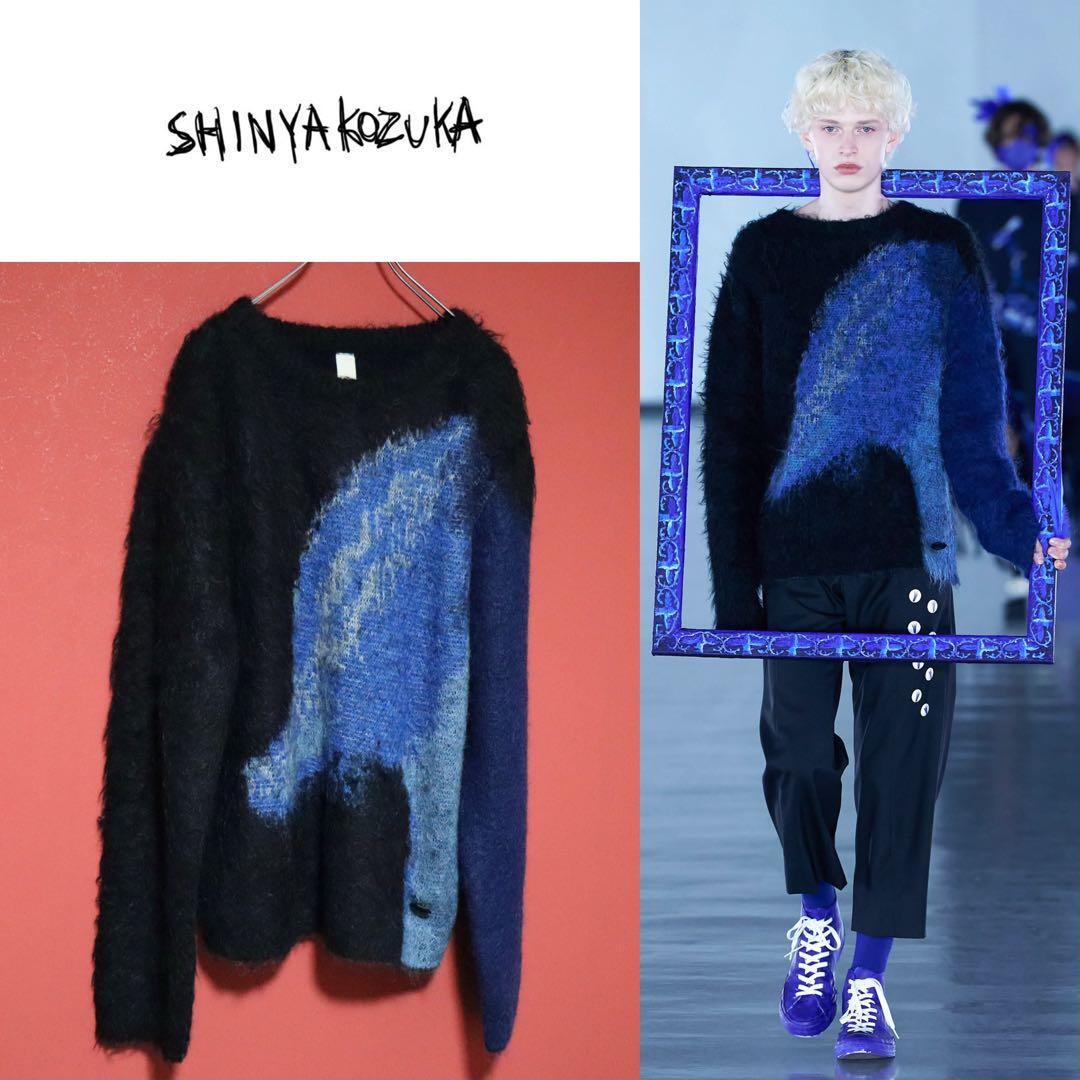 SHINYAKOZUKA 25AW Sir, PENGUIN Alpaca Mohair Knit Size S