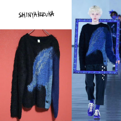 SHINYAKOZUKA 25AW Sir, PENGUIN Alpaca Mohair Knit Size S