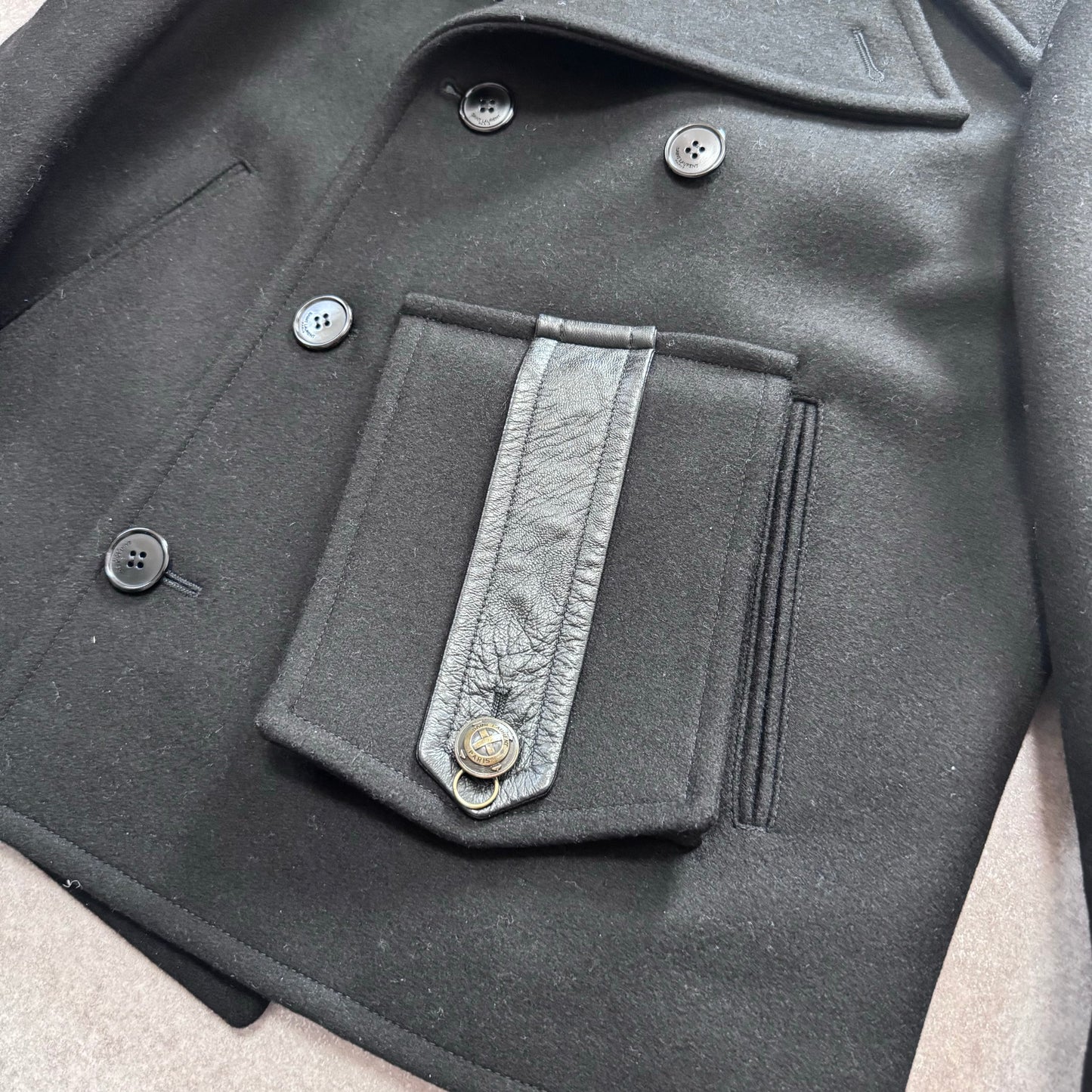 Saint Laurent Paris 16aw by Hedi Long Sleeve Shirt Size S