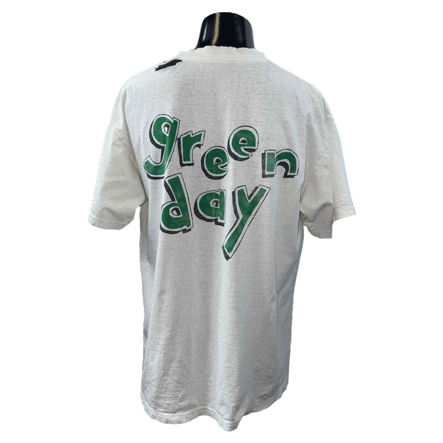 GREEN DAY 1995 Vintage Dookie Album Art Green Size XL