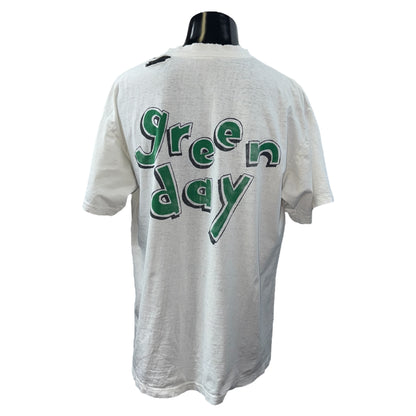 GREEN DAY 1995 Vintage Dookie Album Art Green Size XL