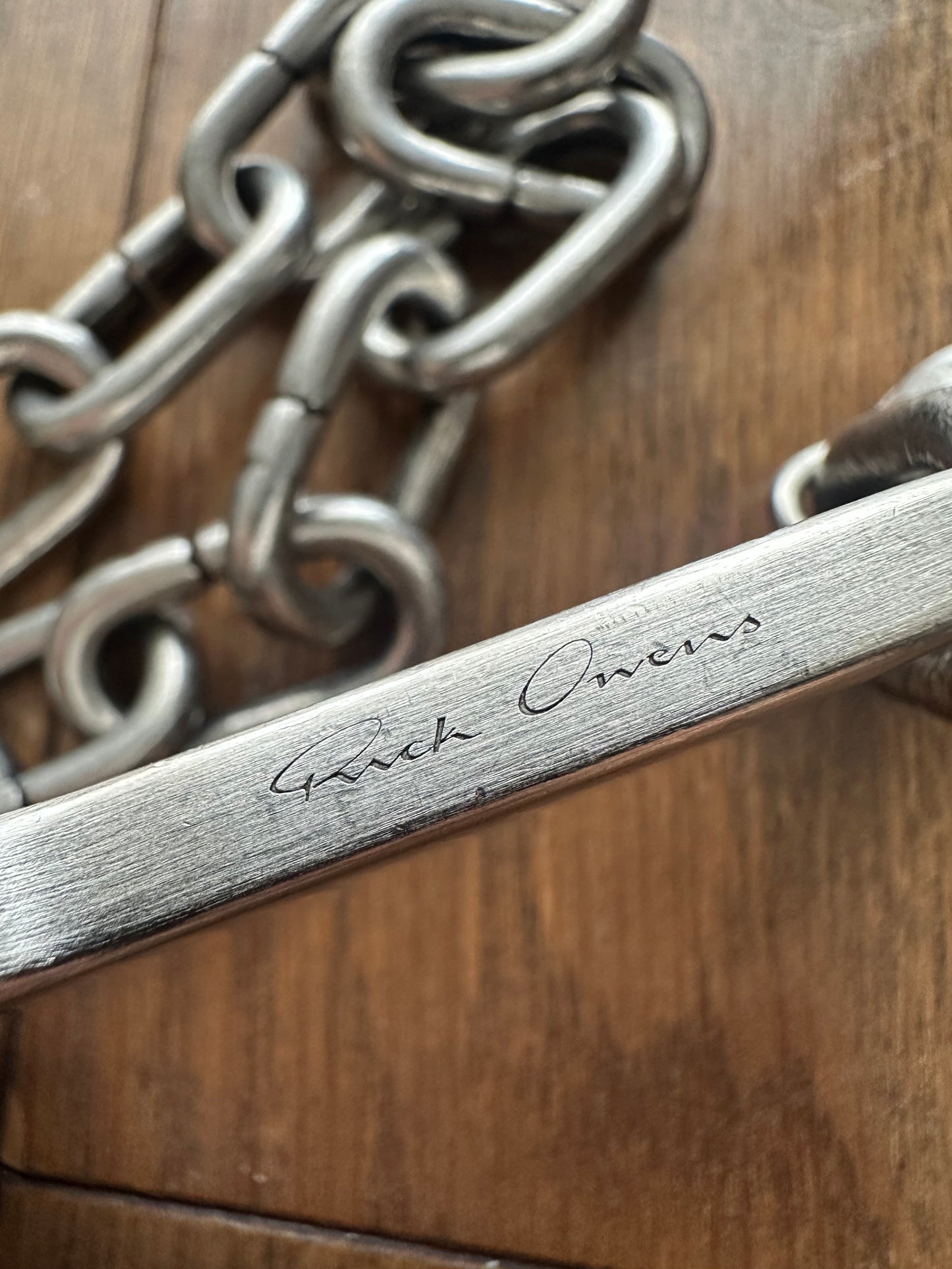 Rick Owens Rick Owens Sarcophago Wallet Chain