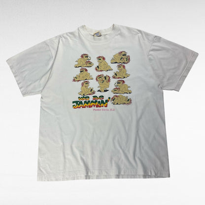 WK knits 90s T-Shirt White Size XL