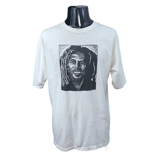 Bob Marley 50th Anniversary Vintage T-Shirt Size XL