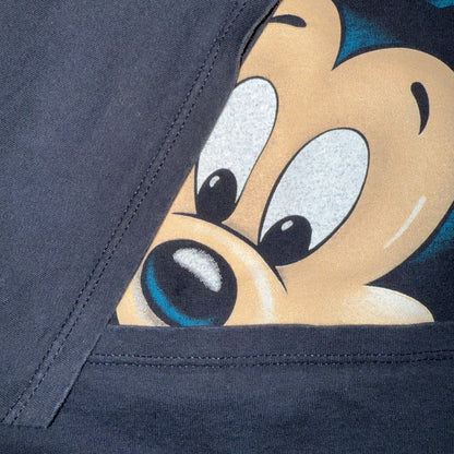 DISNEY 90s USA Made Mickey Big Print Size ONE SIZE FITS ALL