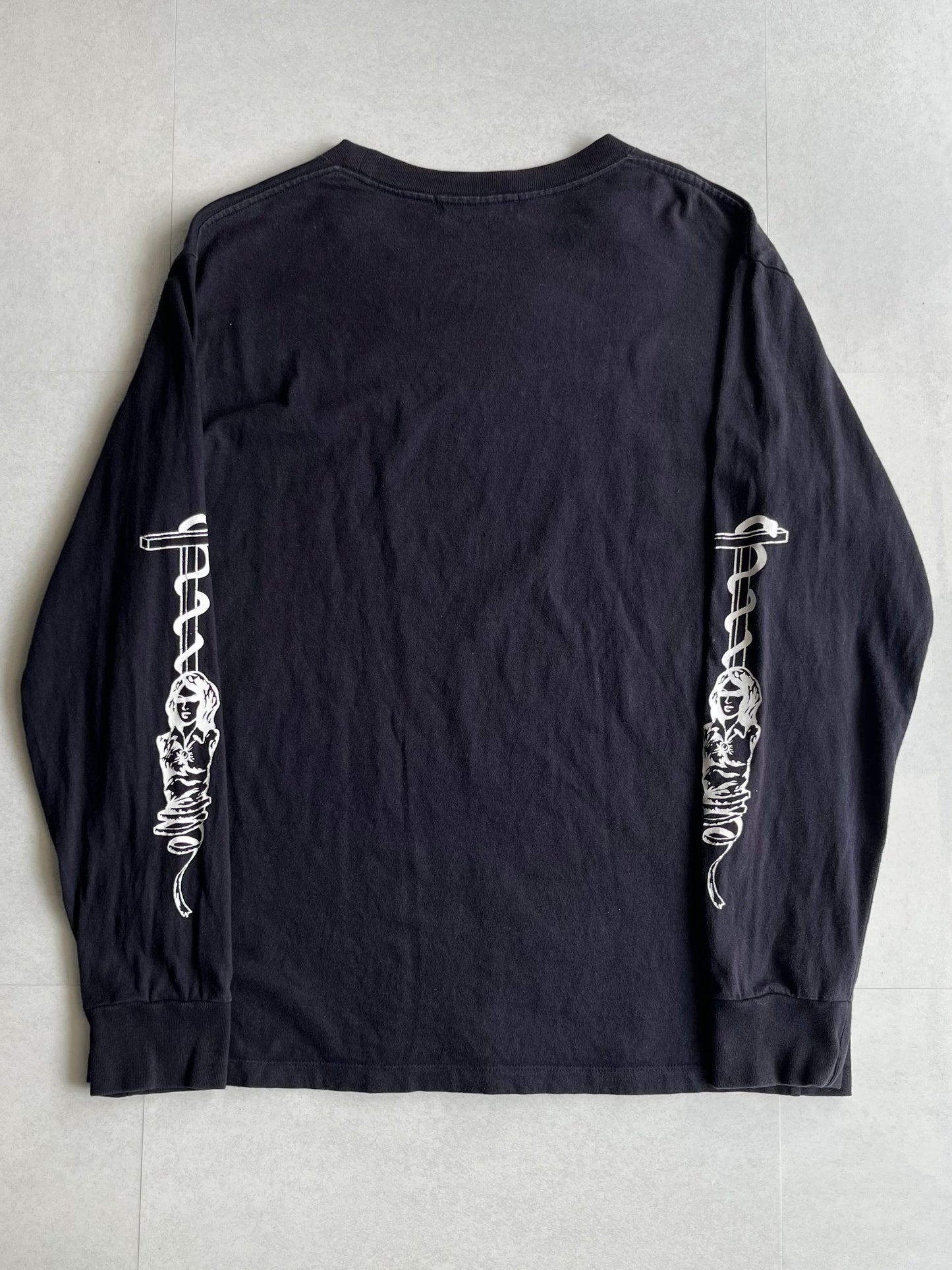 Undercover John Undercover Black Sleeve Henley Size 2