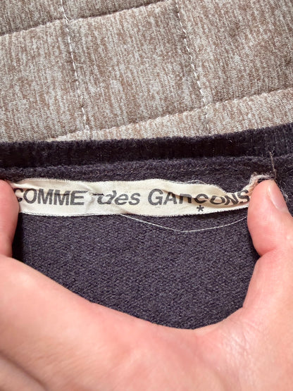 COMME des GARÇONS 80s Wool Attached Sweater Multi