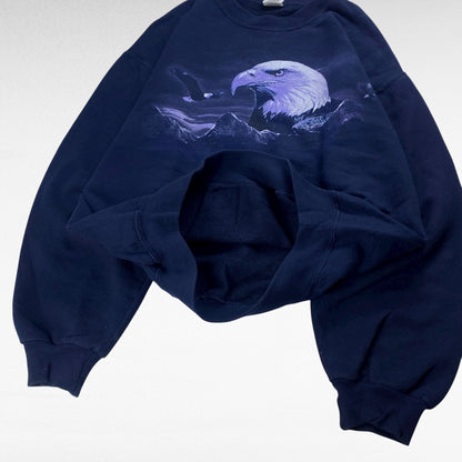 Jerzees Sweatshirt Blue Size M