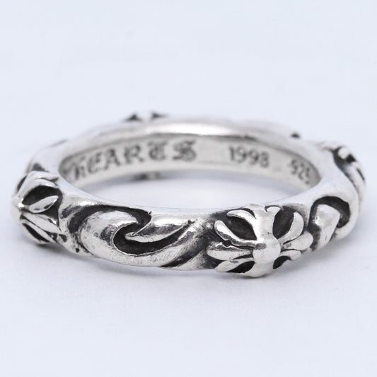 CHROME HEARTS SBT BAND SBT Band Ring Silver Size ONE SIZE