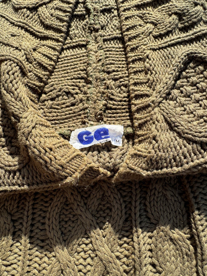 GOODENOUGH Fisherman Hoodie Khaki Size M