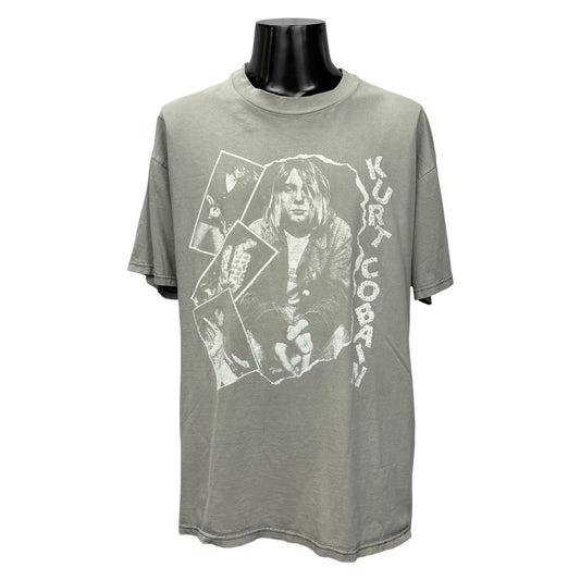KURT COBAIN 90s Vintage Memorial T-Shirt 1967-1994 Size XL