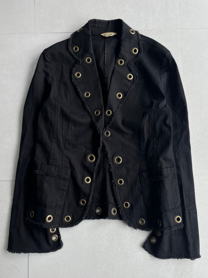 Vintage Black Y2K Gimmick Jacket Size XS