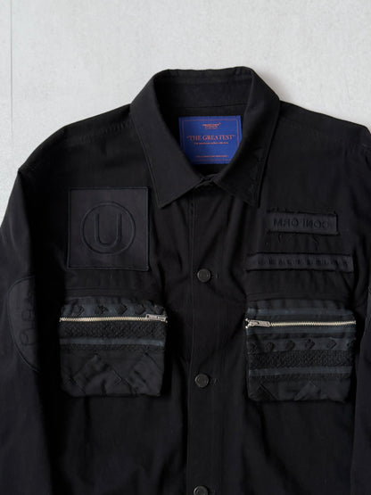 Undercover Black Gimmick Cotton Shirt Size 3
