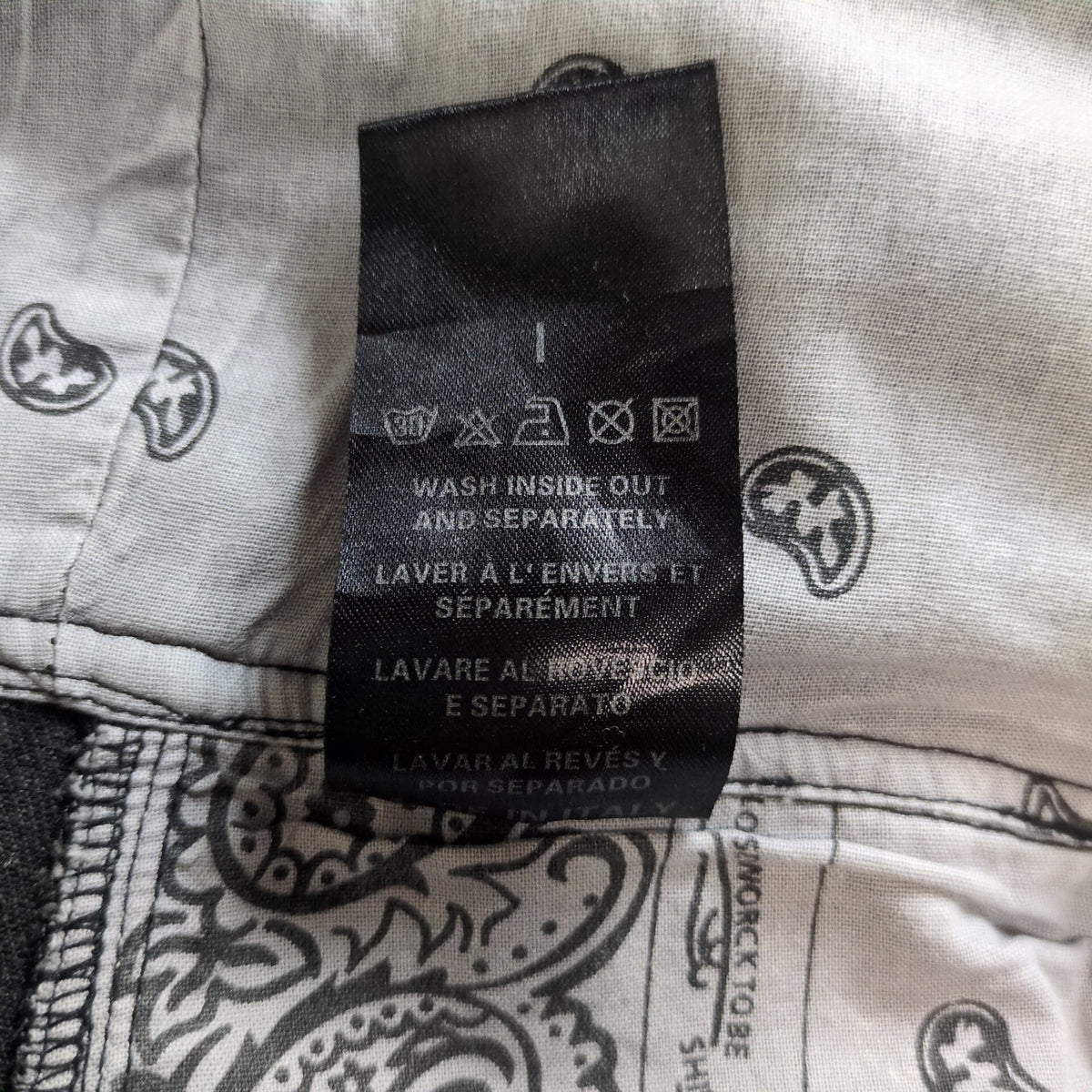 Vintage RAF SIMONS REDUX 04AW Super Wide Denim Black Size Ⅰ