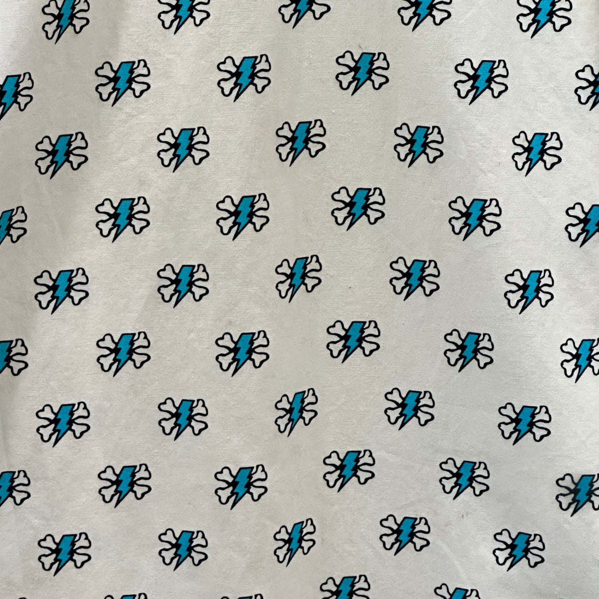 UNDERCOVER 01SS Thunder & Crossbone Print Shirt Multi Size M