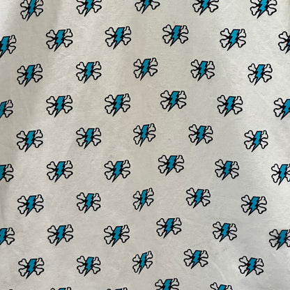 UNDERCOVER 01SS Thunder & Crossbone Print Shirt Multi Size M