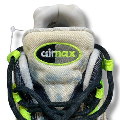 DENHAM NIKE AIR MAX 95 VOLT Yellow Sneakers Size 26.5cm