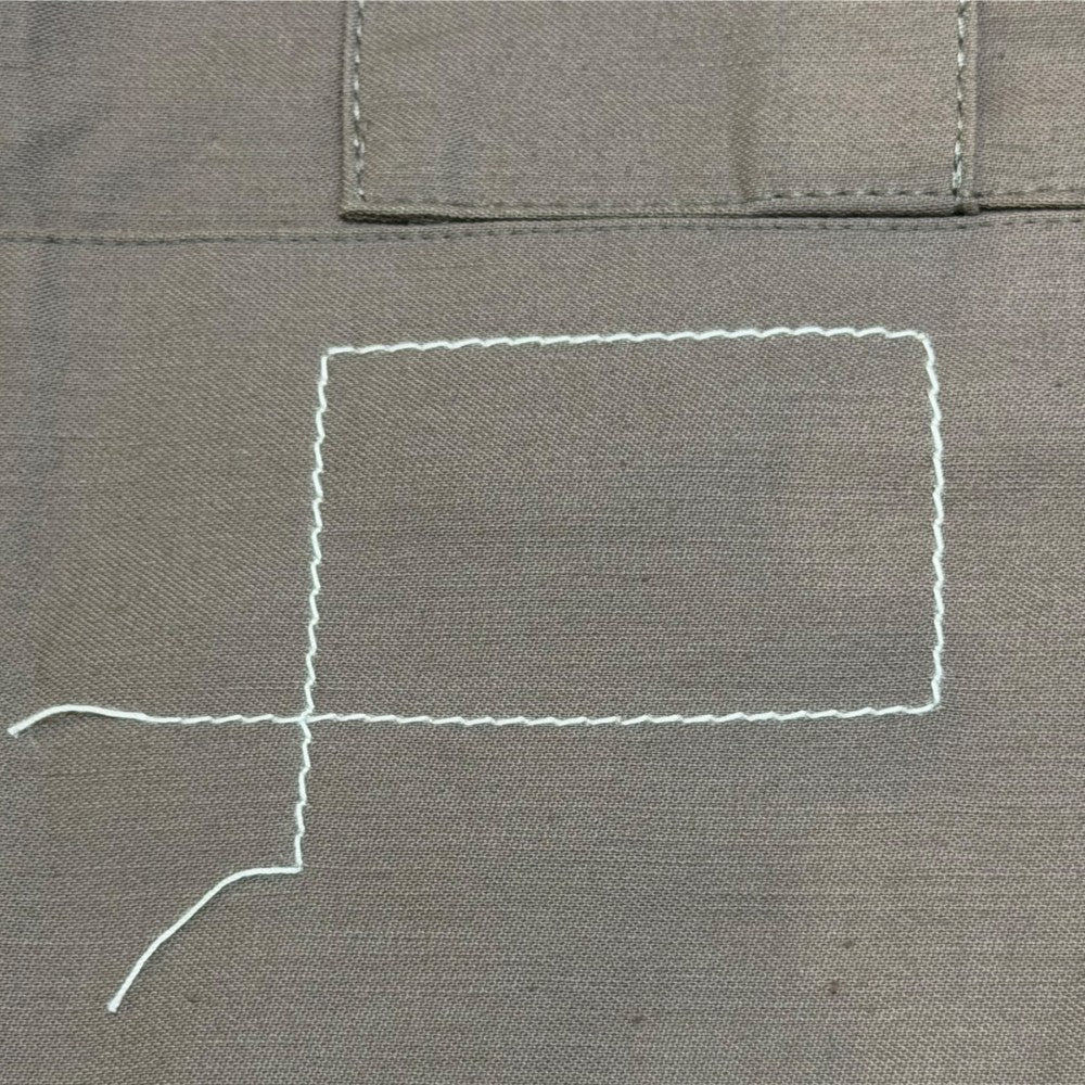SACAI x WTAPS 25SS Cotton Back Satin Pants Taupe Size 2