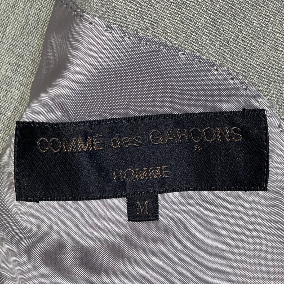 COMME des GARCONS HOMME 90s 2B Wool Jacket Gray Size M