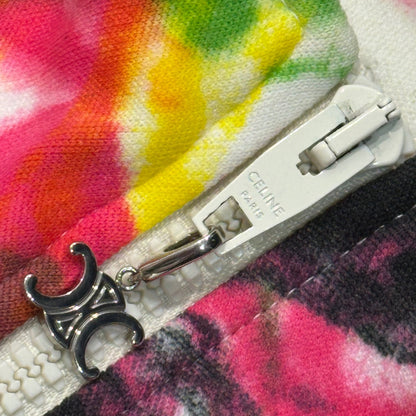 CELINE 22SS Tie-Dye Paint Print Track Jacket Multi Size S