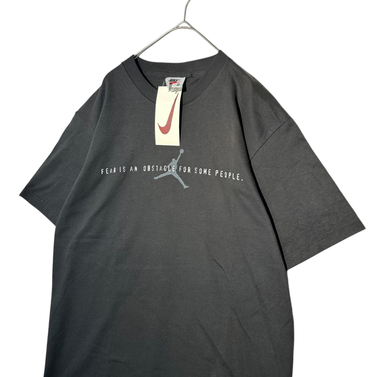 NIKE 90s Jordan Fear Is An Illusion T-Shirt Black Size M