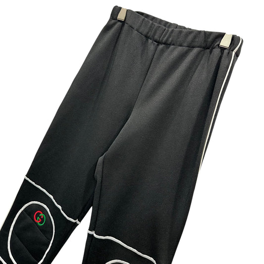 GUCCI 20SS Technical Jersey Leggings Black Size XS