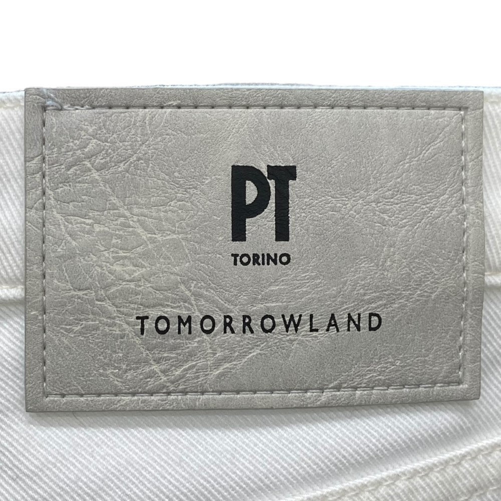 PT Torino x TOMORROWLAND 5-Pocket White Denim Size 29