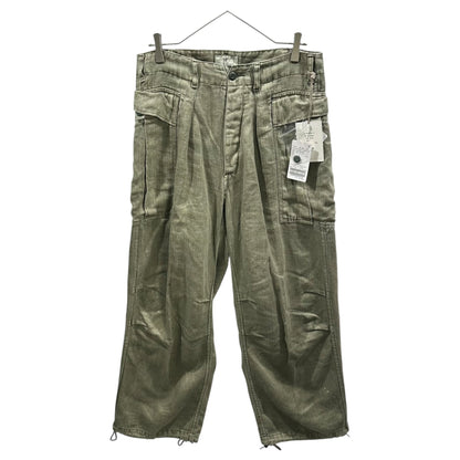 HERILL 26SS USMC HBT Linen Pants Olive Size 1
