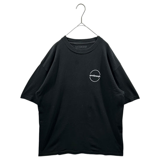 GOODENOUGH 2008 Cotton Circle Logo T-Shirt Black Size L