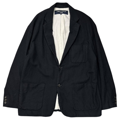 COMME des GARCONS HOMME 24AW Wool Serge Milled Jacket Size M