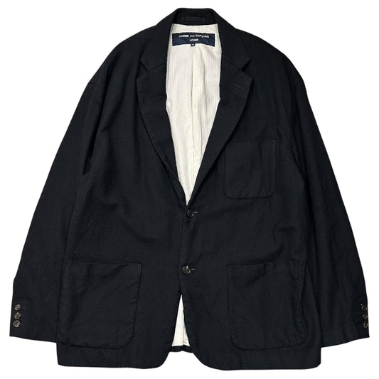 COMME des GARCONS HOMME 24AW Wool Serge Milled Jacket Size M